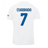 Koszulka piłkarska Inter Milan Juan Cuadrado #7 Strój wyjazdowy 2023-24 tanio Krótki Rękaw
